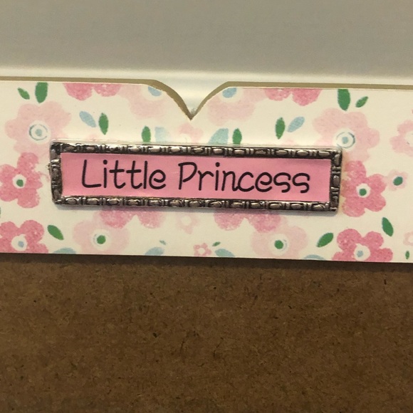 Little princess 4 x 6 decorative pink photo frame - Picture 3 of 7
